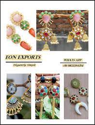indo western handmade earrings