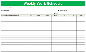 Employers use these schedules to this way each employee can find their line on your work schedule template and see when they work during that period. 10 Best Free Printable Blank Employee Schedules Printablee Com