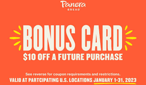 panera offers gift card bonus deal
