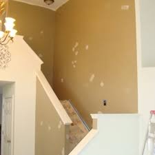 painting staircase walls