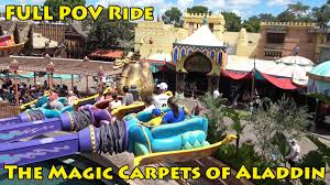 magic carpets of aladdin full pov ride
