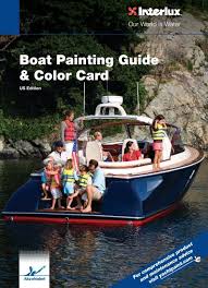 Boat Painting Guide Amp Color Card