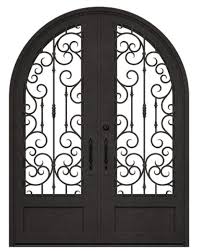 Round Top Double Door Magnolia Doors