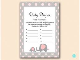 Easy dirty diaper baby shower game diy. Pin On Baby Shower Printable