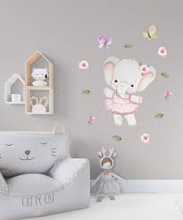 Baby Girl Nursery Wall Decals Baby Girl