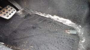 clean winter salt stains on car s carpet