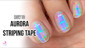 how to striping tape nail art complex