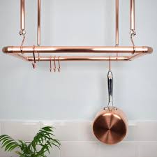 Copper Ceiling Pot And Pan Rack Various