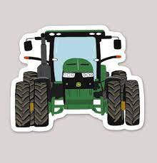 John Deere Tractor Sticker Decal