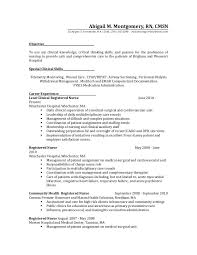 How to get a job. Med Surg Registered Nurse Resume July 2021