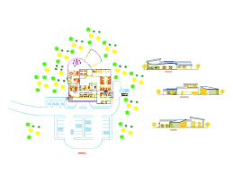 rehabilitation center in autocad cad