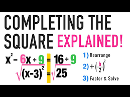 Completing The Square Formula Step By