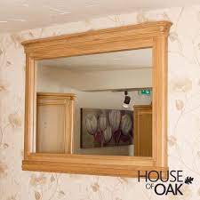 Lyon Oak Wall Mirror Horizontal House