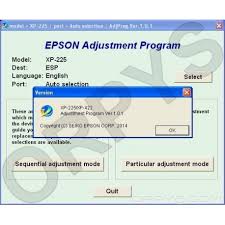 Epson iprint makes printing easy and convenient whether your printer is in the next room or across the world. Epson Xp 225 Xp 422 Adjustment Program Orpys
