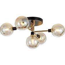 kco lighting 5 light mid century modern