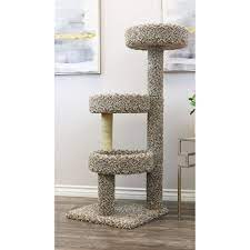 new cat condos carpeted solid wood cat