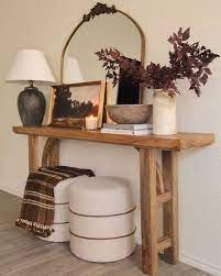 Console Table Unique Rustic Reclaimed