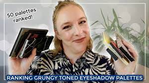 ranking grungy eyeshadow palettes