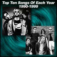 Browse 1995 rock / pop music. Top Ten Songs Of Each Year 1990 1999