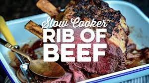 slow cooker rib of beef prime rib