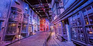 harry potter studio attraction in an