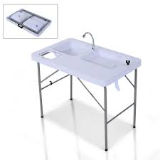 Outsunny 40 Portable Camping Table