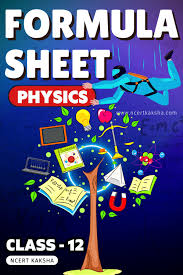 Class 12th Physics Formula Sheet Pdf