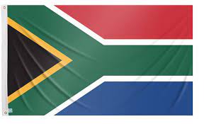 Drapeau sud-africain renforcé de 90 x 150 cm, avec deux œillets en métal,  drapeau Afrique du Sud : Amazon.fr: Jardin