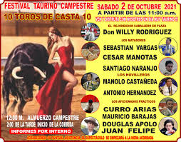En marcha el toreo en Colombia. 2 y 23 de octubre dos festivales. En el  primero se lidiaràn 10 toros de casta - Tendido7