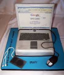 Unlike classic wedding cakes, the groom's cake has no rules. Laptop Cakes Decoration Ideas Little Birthday Cakes