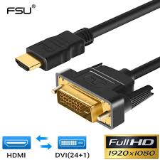 Many of the older audio and video formats are dying out. 1080p 3d Hdmi To Dvi Hdmi Cable Dvi D 24 1 Pin Adapter Cables For Lcd Dvd Hdtv Xbox High Speed Dvi To Hdmi Cable 1m 2m 3m 5m Mome Ge