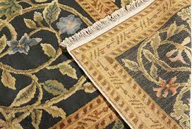 hand knotted tudor rug beige green