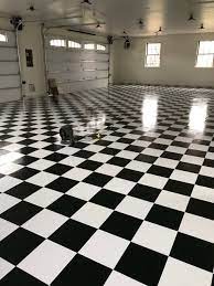 vinyl floor tile garage flooring