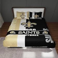 New Orleans Saints Bedding Set Full 3