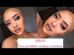 grwm full face beat makeup tutorial