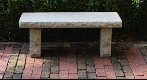 Cast Stone Bench Artistic Statuary