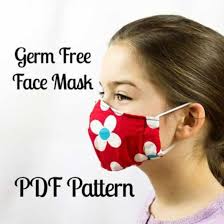 Please don't expect this in any of these patterns. Germ Free Face Mask Sewing Pattern Download Mammacandoit
