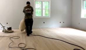 sanding on apple hardwood floors