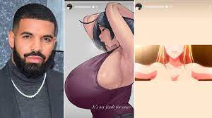 Drake posting hentia