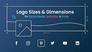 logo sizes and dimensions for social