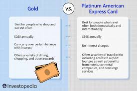 gold vs platinum amex card what s the