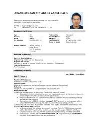Resume Writesume For Job Online How To Application Samples