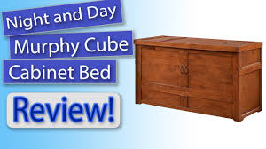 night and day murphy cube cabinet bed