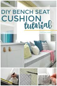 How To Make A Bench Seat Cushion With