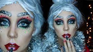 mrs claus makeup tutorial super glam