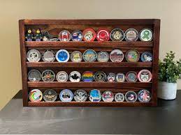 Challenge Coin Holder Wall Mount Law