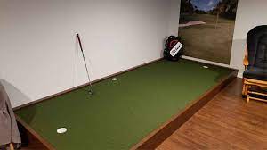 Build A Putting Green In Your Basement