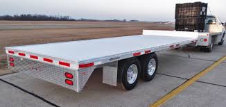 custom all aluminum trailers truck