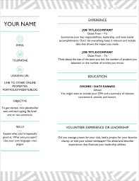 With slim but bold lines and a classic single column design, the contemporary resume template has presence and impact sure to leave an. 25 Resume Templates For Microsoft Word Free Download