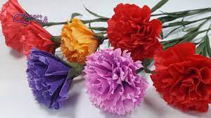 Maybe you would like to learn more about one of these? How To Make Paper Carnation Flowers From Crepe Paper Easy Diy Paper Flower Tutorial Youtube